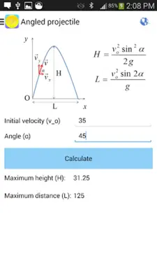 Physics Formulas Free android App screenshot 4