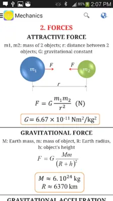 Physics Formulas Free android App screenshot 6